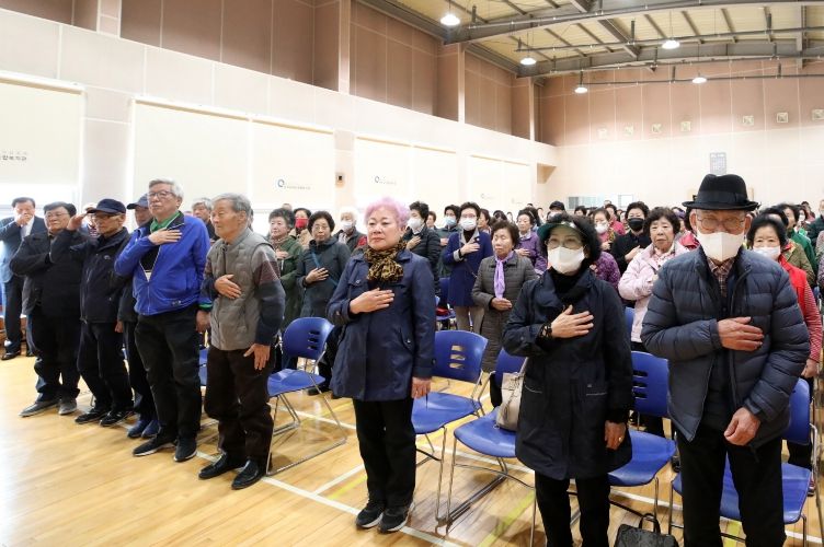 제23기 무주군 노인대학 입학식