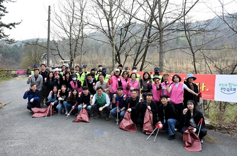 대전 중구, 보문산 일대 등산로 환경정비 실시