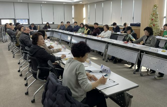 수원시 장안구 영화동 주민자치회, 4월 월례회의서 생활밀착형 마을사업 방향 공유