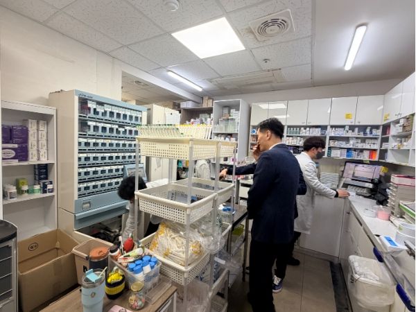 의약품등수급상황현장점검