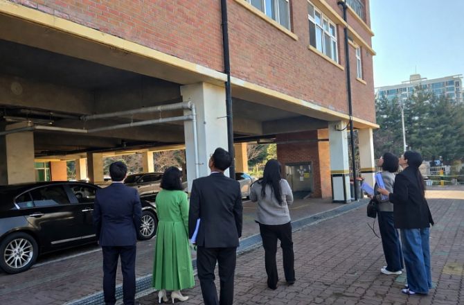 관내 중학교 대상 ‘교육과정 및 학교시설 안전 점검’