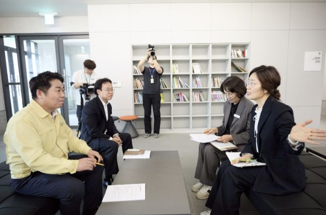 다함께돌봄센터 8호점 현장점검 관련 관계자와의 간담회