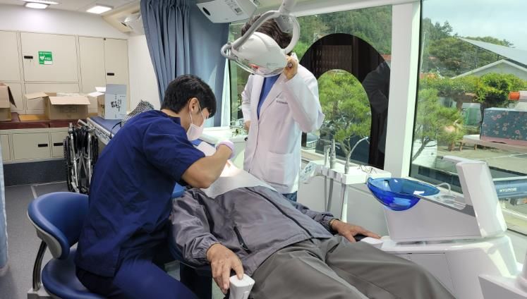 공중보건의사 근무 사진